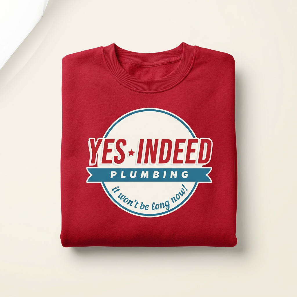 Solid Red Sweatshirt