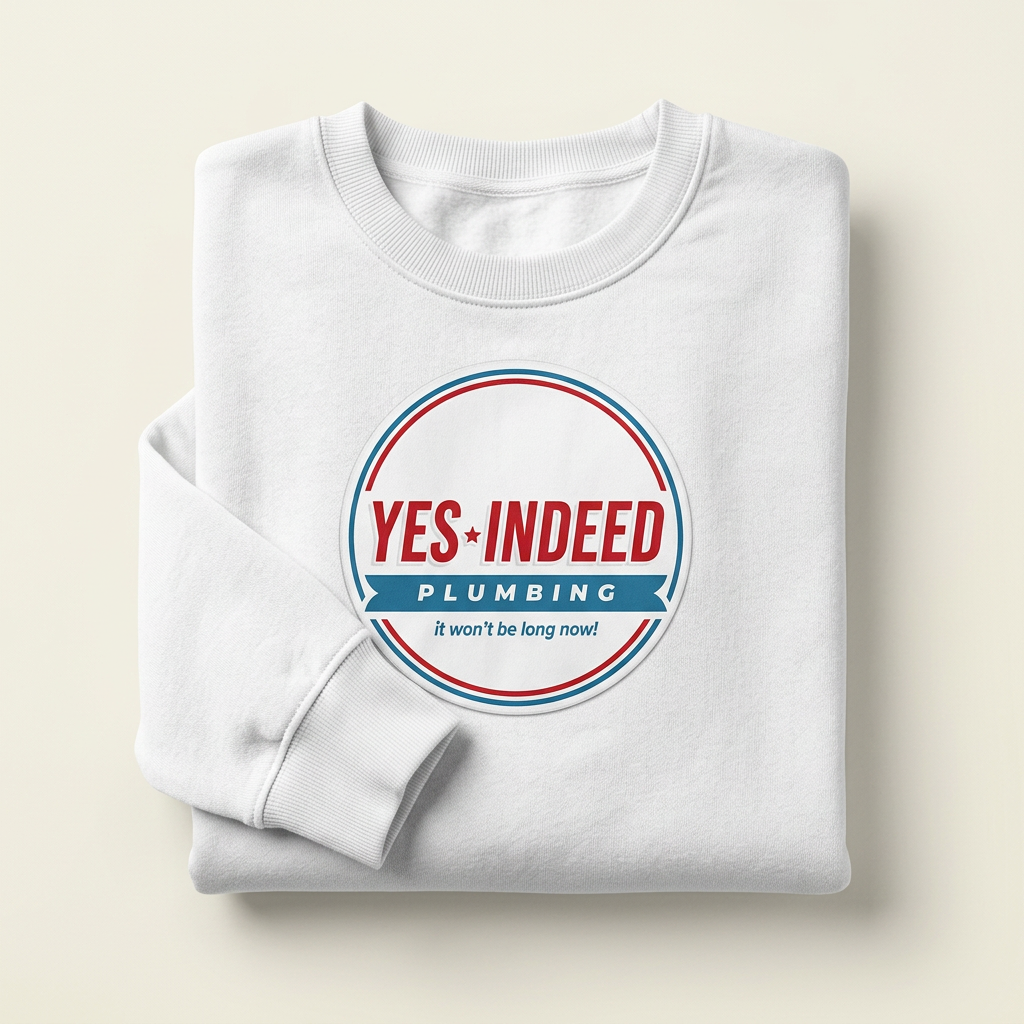 Solid White Sweatshirt